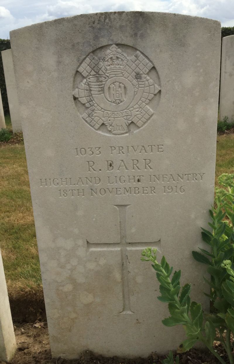 © Paul Birch: Licensor: Paul Birch Robert Barr memorial